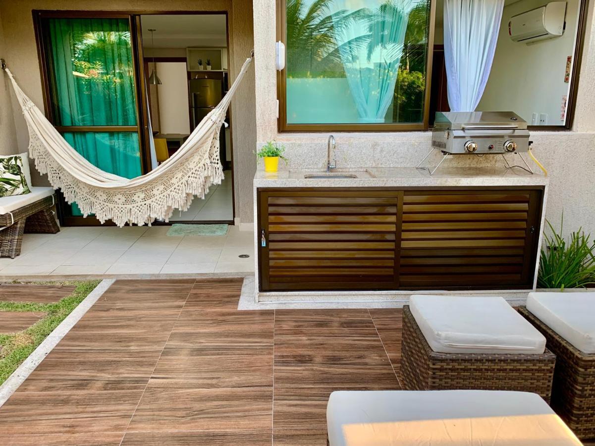 Apto Beira Mar Terreo Com Area Gourmet Praia De Muro Alto Порту-де-Галиньяш Экстерьер фото