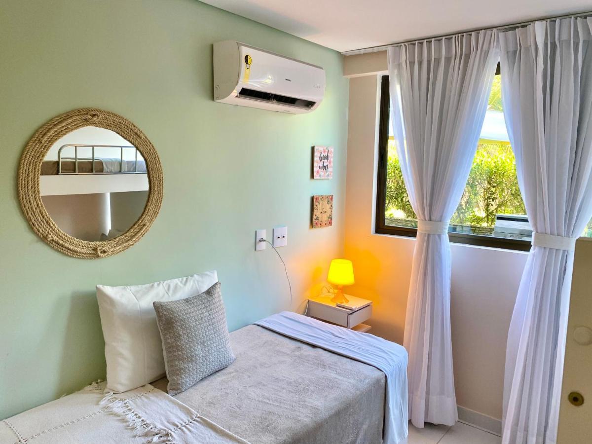Apto Beira Mar Terreo Com Area Gourmet Praia De Muro Alto Порту-де-Галиньяш Экстерьер фото
