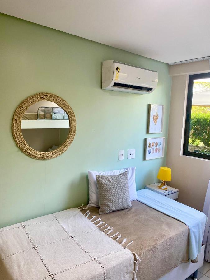 Apto Beira Mar Terreo Com Area Gourmet Praia De Muro Alto Порту-де-Галиньяш Экстерьер фото