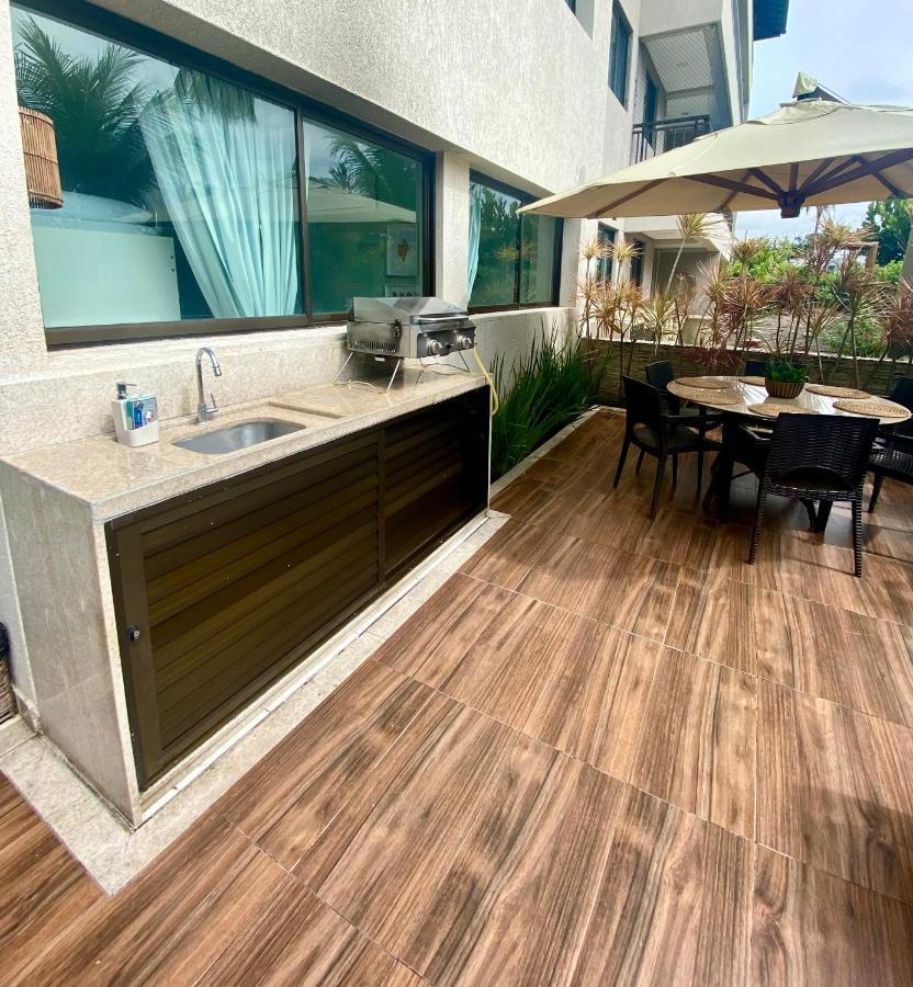 Apto Beira Mar Terreo Com Area Gourmet Praia De Muro Alto Порту-де-Галиньяш Экстерьер фото