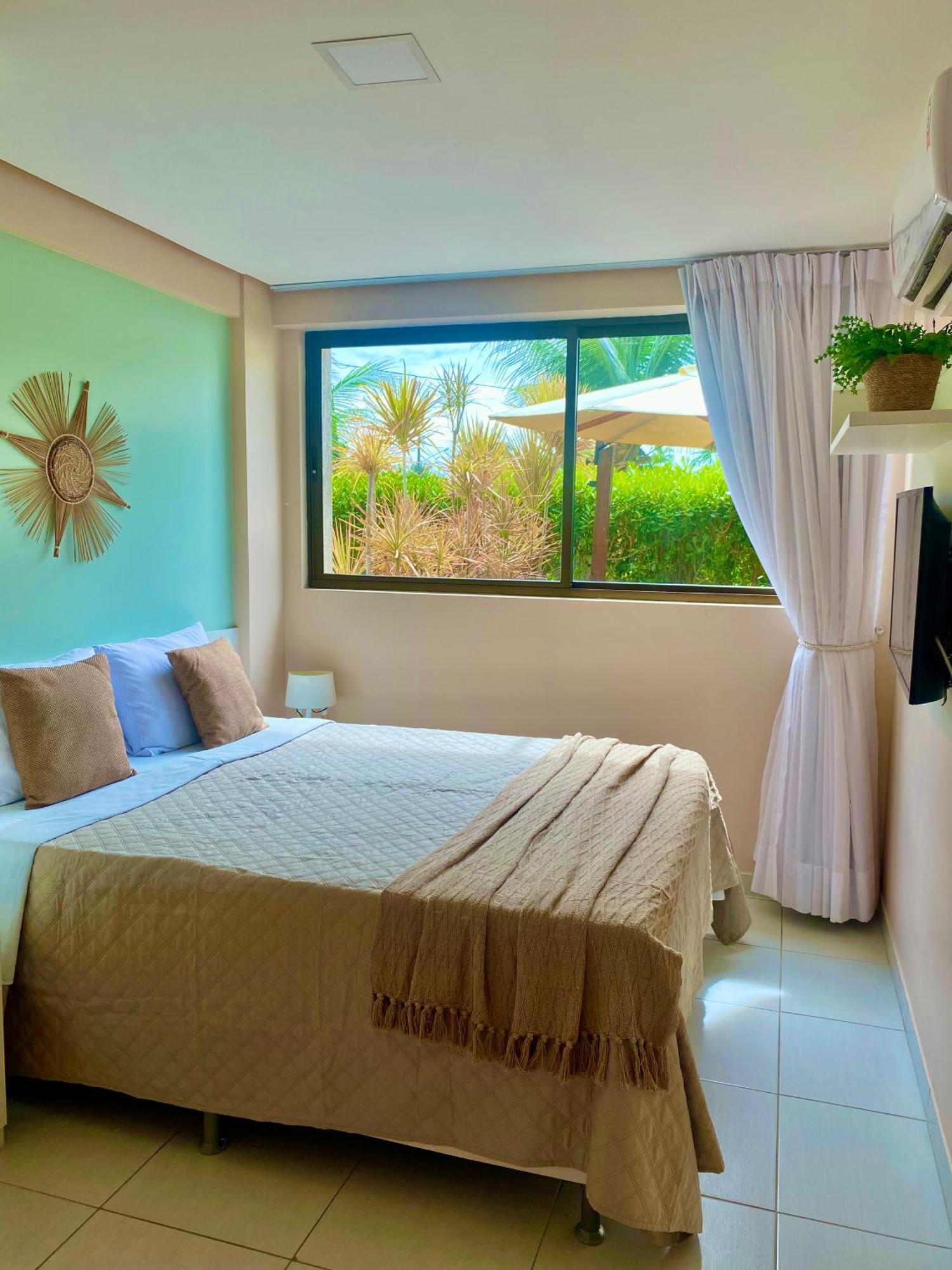 Apto Beira Mar Terreo Com Area Gourmet Praia De Muro Alto Порту-де-Галиньяш Экстерьер фото