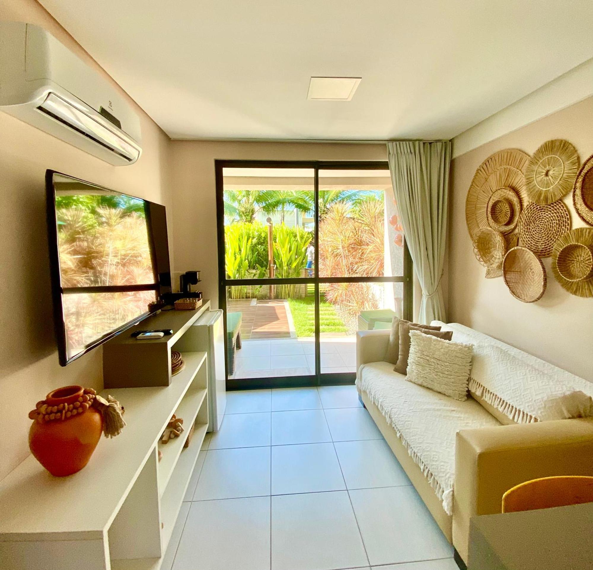Apto Beira Mar Terreo Com Area Gourmet Praia De Muro Alto Порту-де-Галиньяш Экстерьер фото