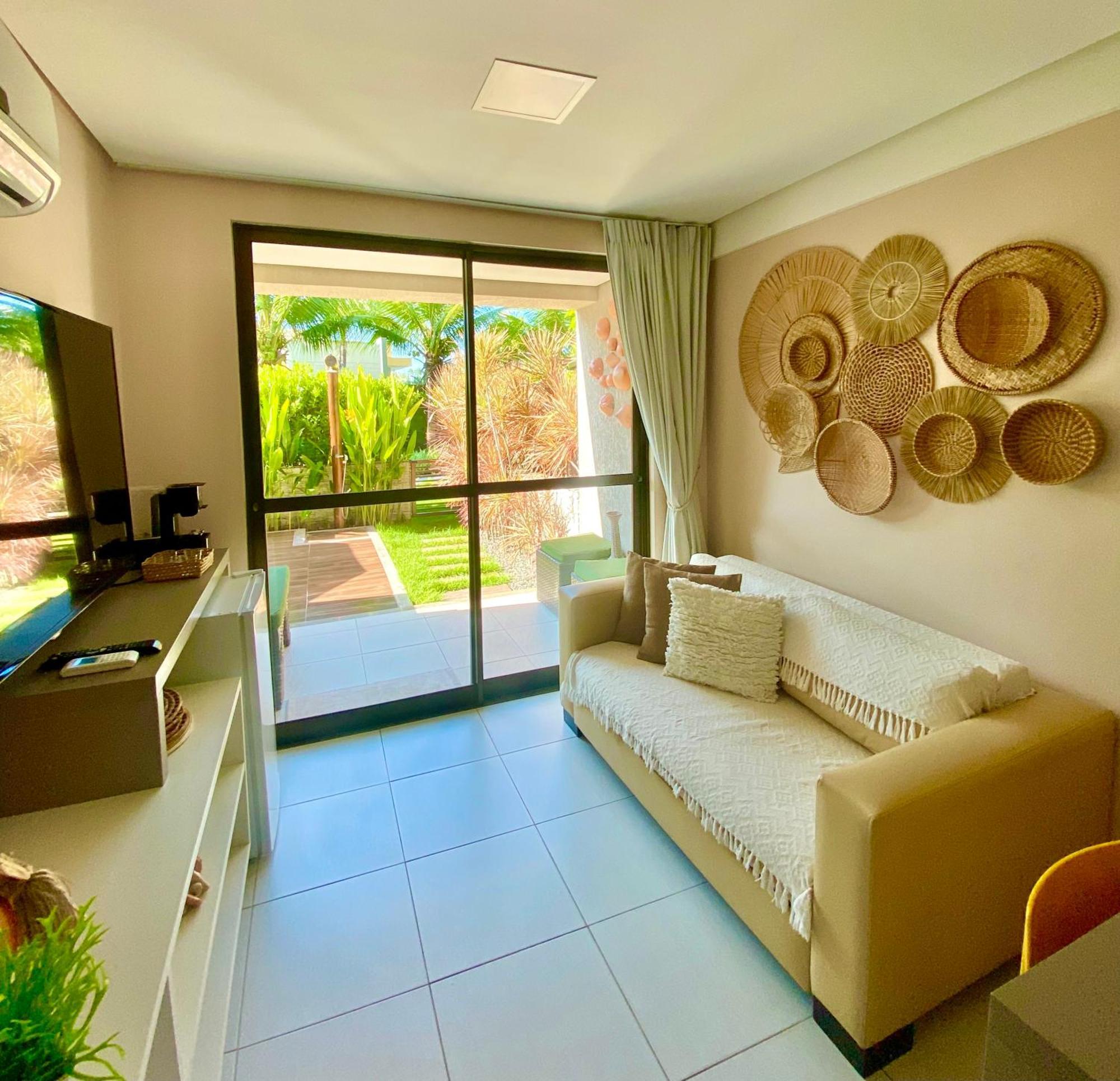 Apto Beira Mar Terreo Com Area Gourmet Praia De Muro Alto Порту-де-Галиньяш Экстерьер фото